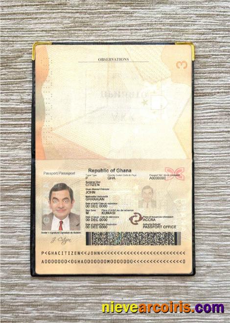 Ghana passport photolook